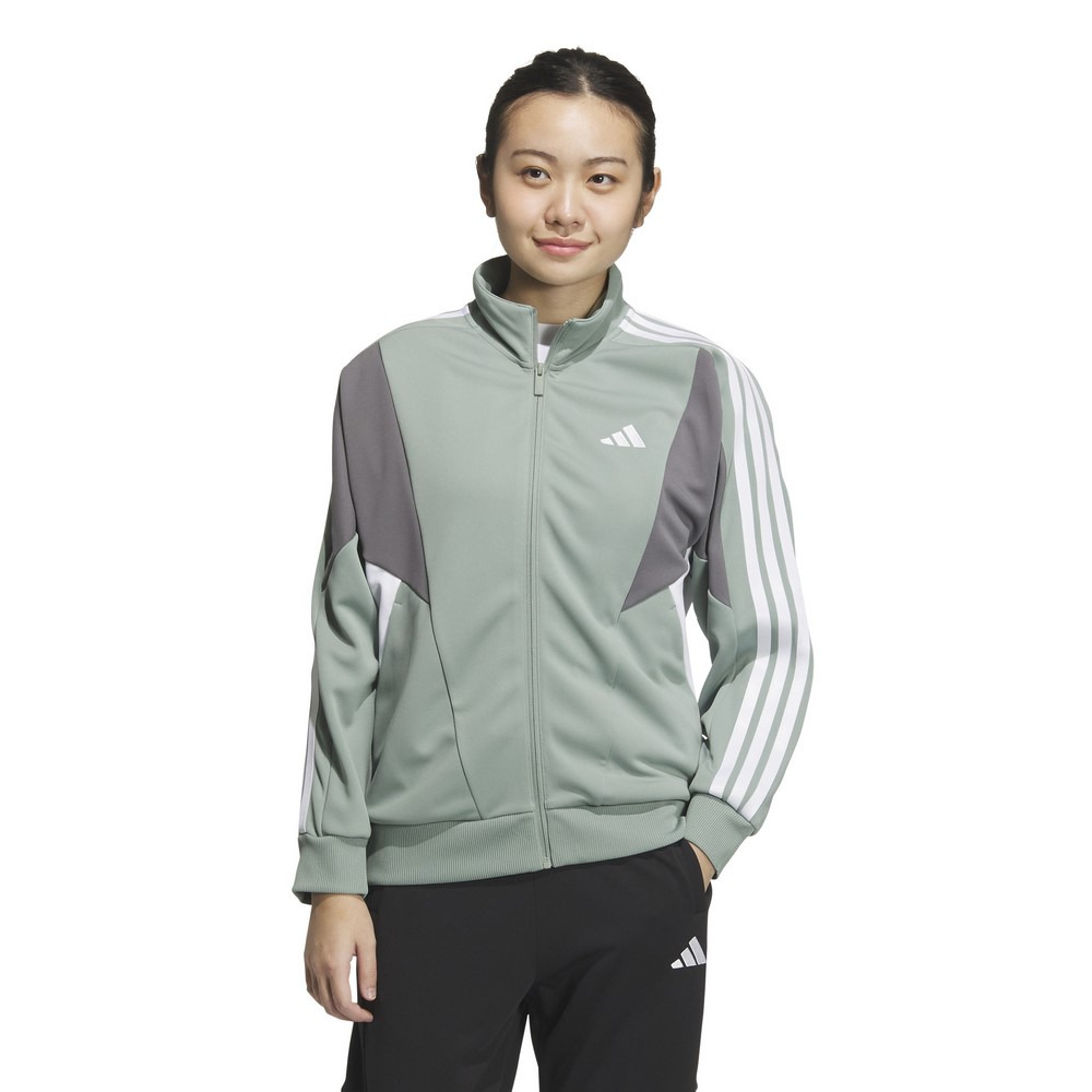 アディダス（adidas）（レディース）チーム ウオームアップ トラックトップ ジャケット KQD77-JN9994