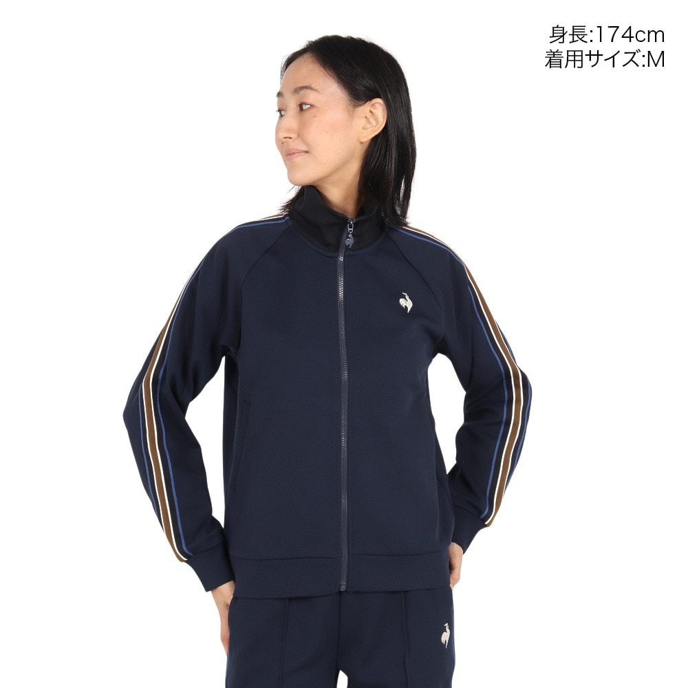 ルコックスポルティフ（lecoqsportif）（レディース）ヘランカトラックジャージジャケット LT4FJG10L NV00