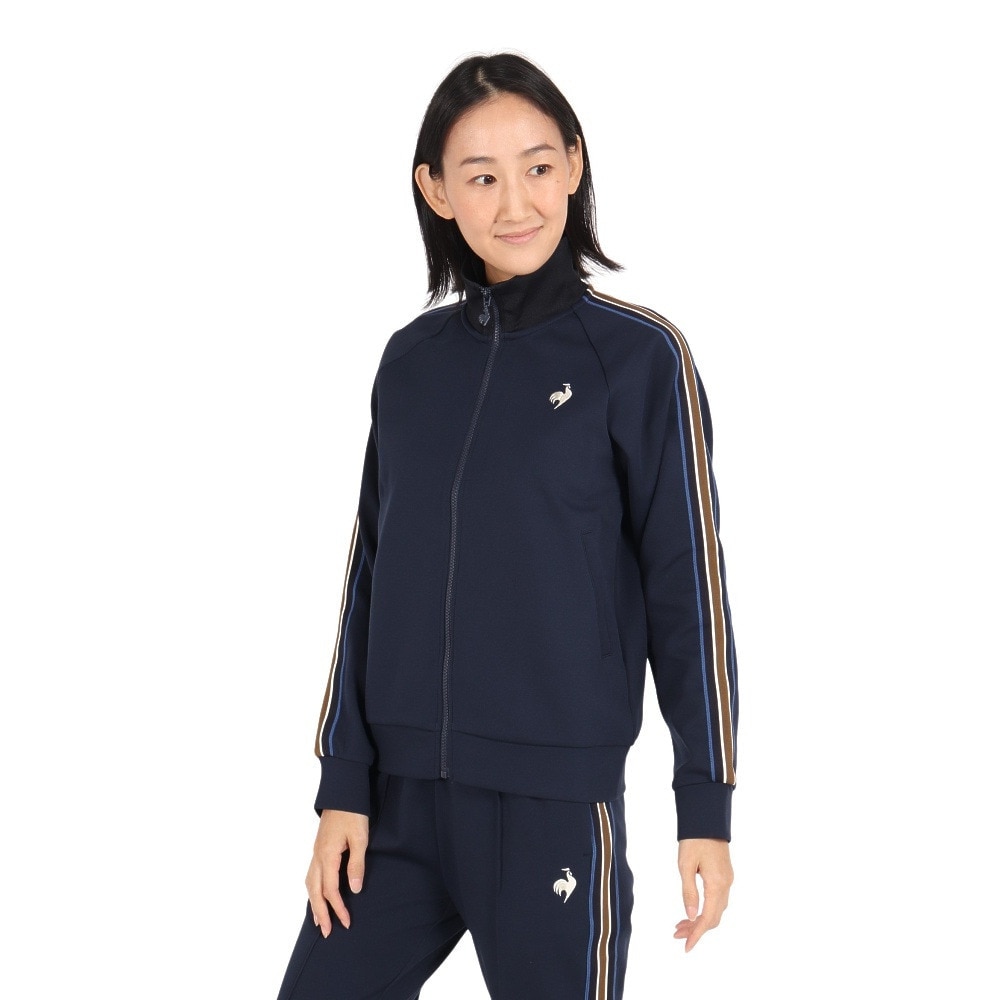 ルコックスポルティフ（lecoqsportif）（レディース）ヘランカトラックジャージジャケット LT4FJG10L NV00