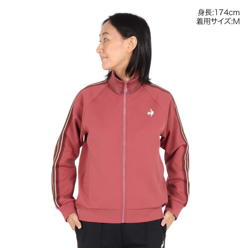 ルコックスポルティフ（lecoqsportif）（レディース）ヘランカトラックジャージジャケット LT4FJG10L RD00