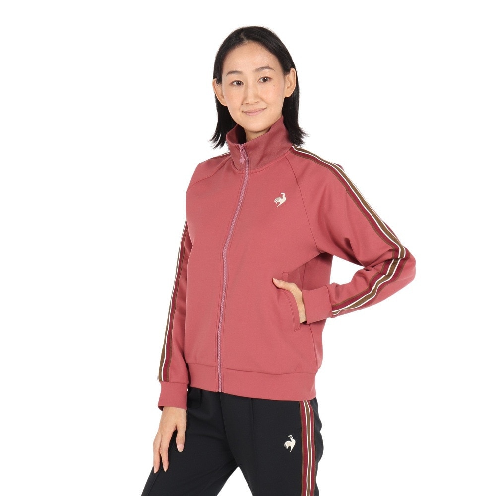 ルコックスポルティフ（lecoqsportif）（レディース）ヘランカトラックジャージジャケット LT4FJG10L RD00