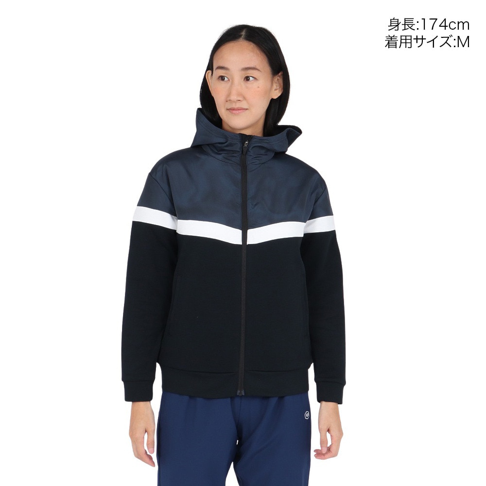 ジローム（GIRAUDM）（レディース）MULTILAYERED WARM ジャケット WU5F0015-TR852-GRXL NVY