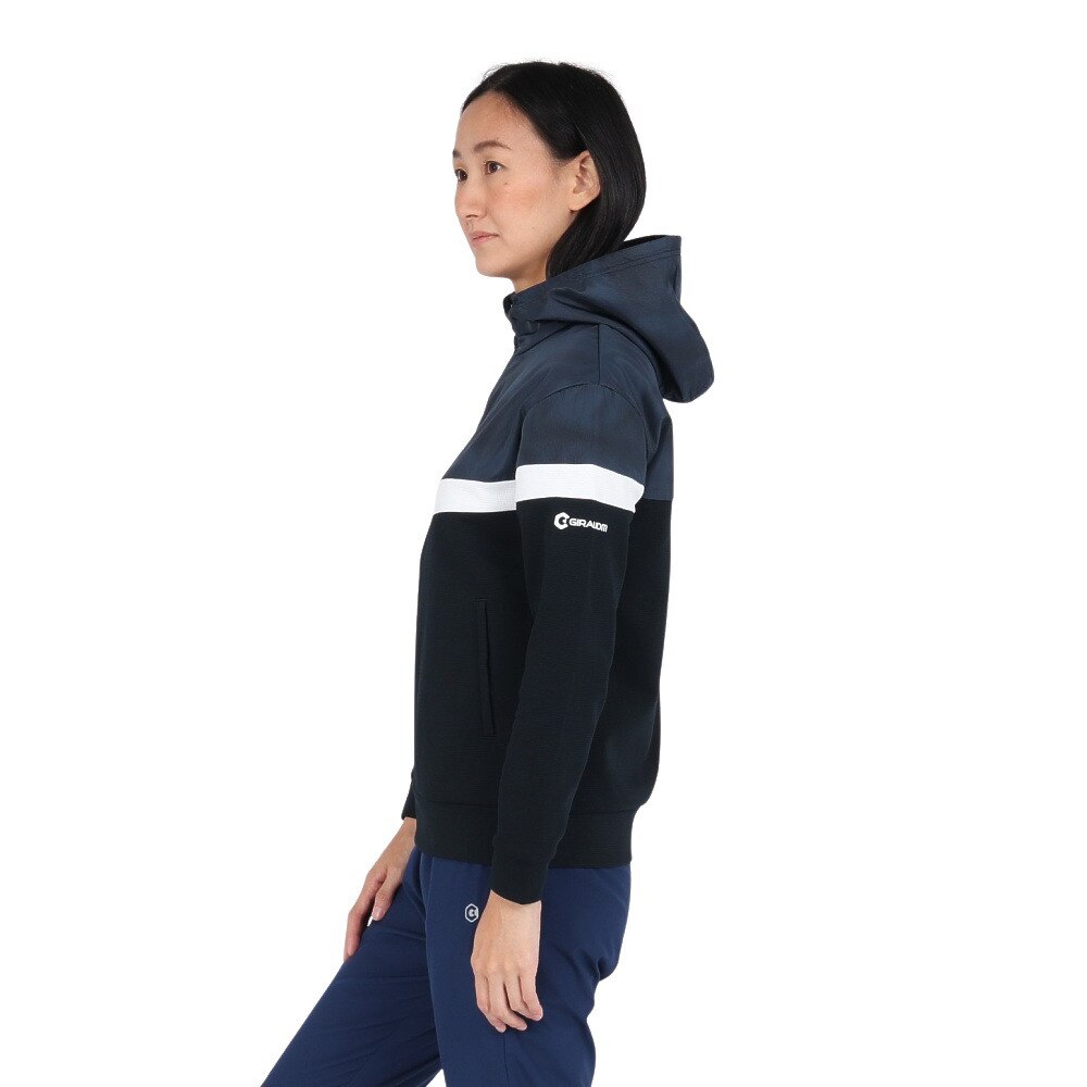 ジローム（GIRAUDM）（レディース）MULTILAYERED WARM ジャケット WU5F0015-TR852-GRXL NVY