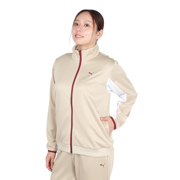 プーマ（PUMA）（レディース）TAD ジャージ ジャケット 528006 83 BEG 