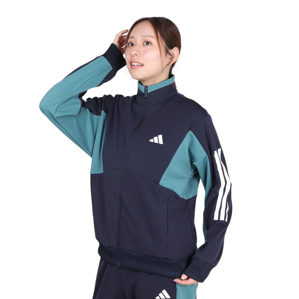 アディダス（adidas）（レディース）W TEAM トラックトップ P5047-KA0942