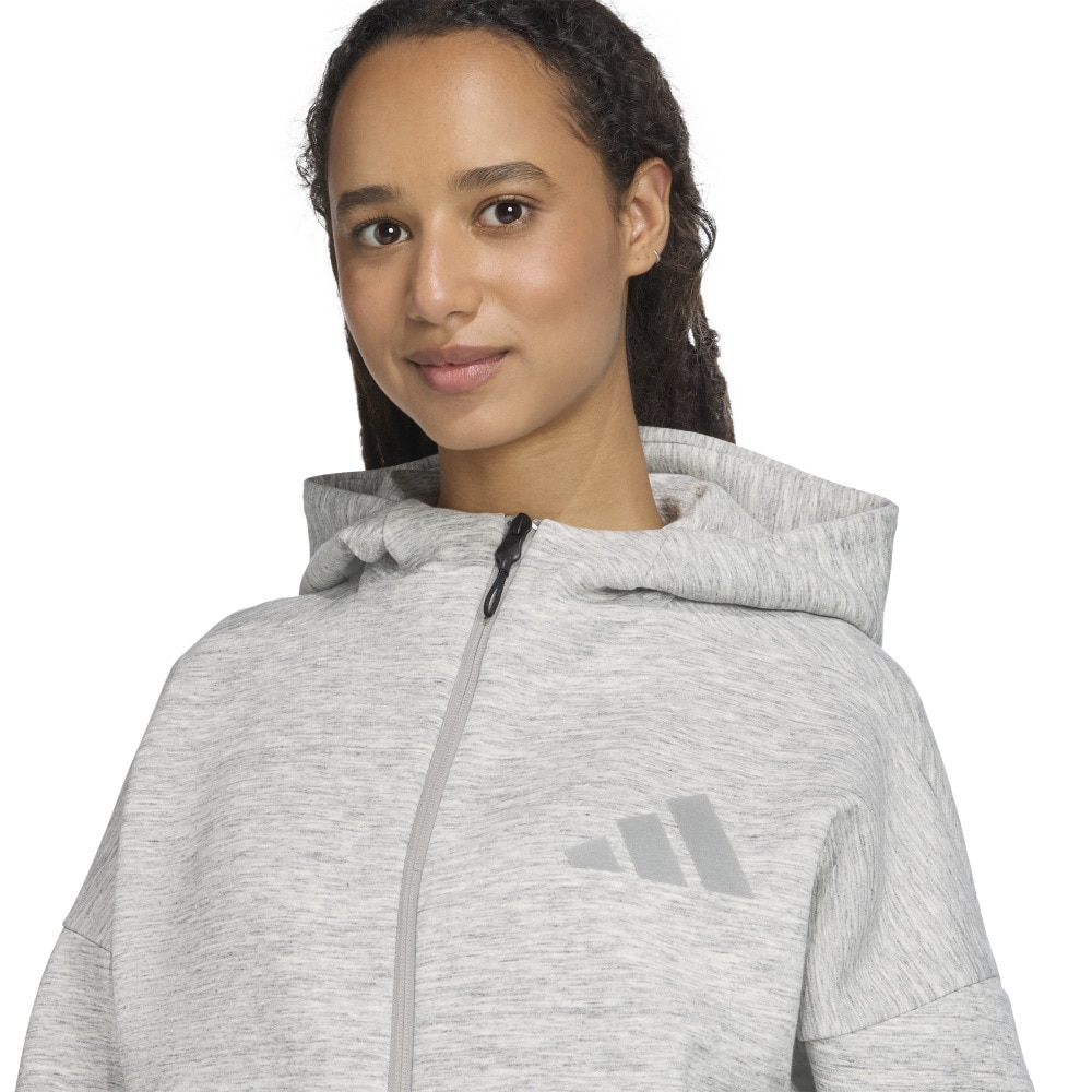 アディダス（adidas）（レディース）Z.N.E.プレミアム フルジップ パーカー JVR09-JV7146