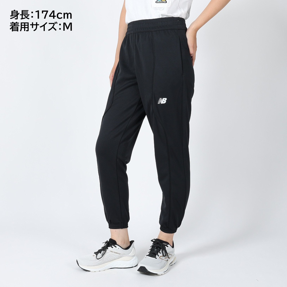 ニューバランス（new balance）（レディース）リレントレス トラックジャケット パンツ 上下セット ブラック