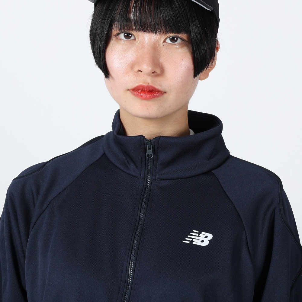 ニューバランス（new balance）（レディース）リレントレス トラックジャケット パンツ 上下セット ネイビー