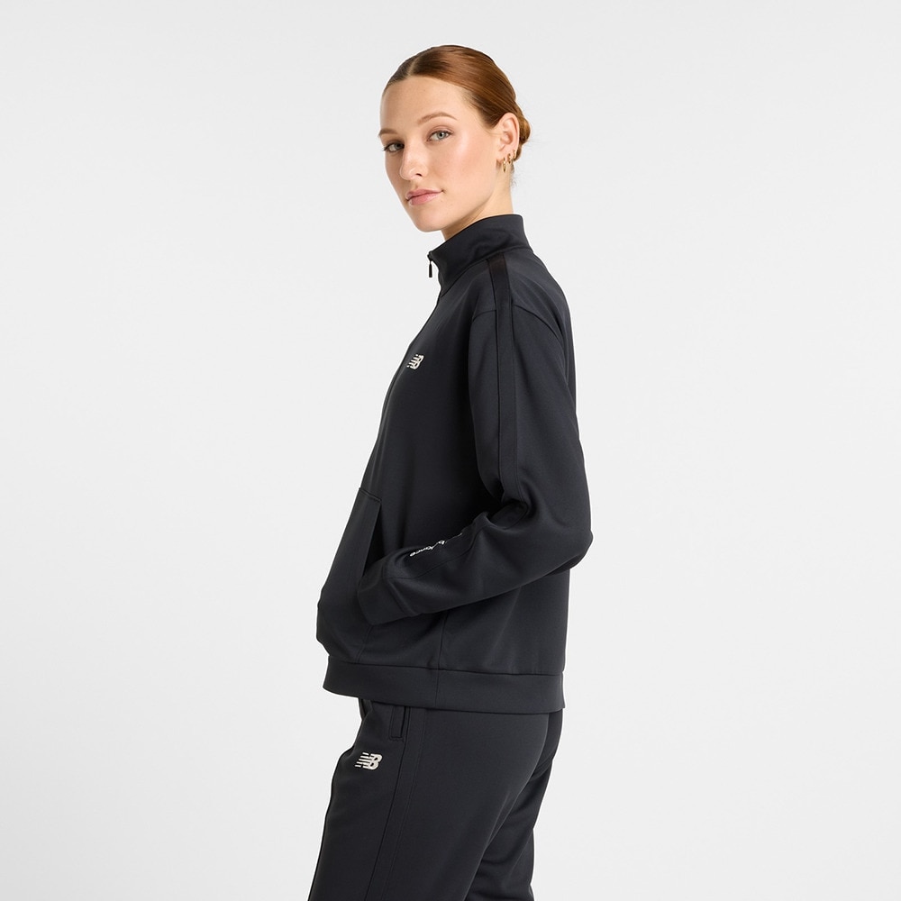 ニューバランス（new balance）（レディース）ニットトラック上下セット AWJ51505BK AWP51106BK