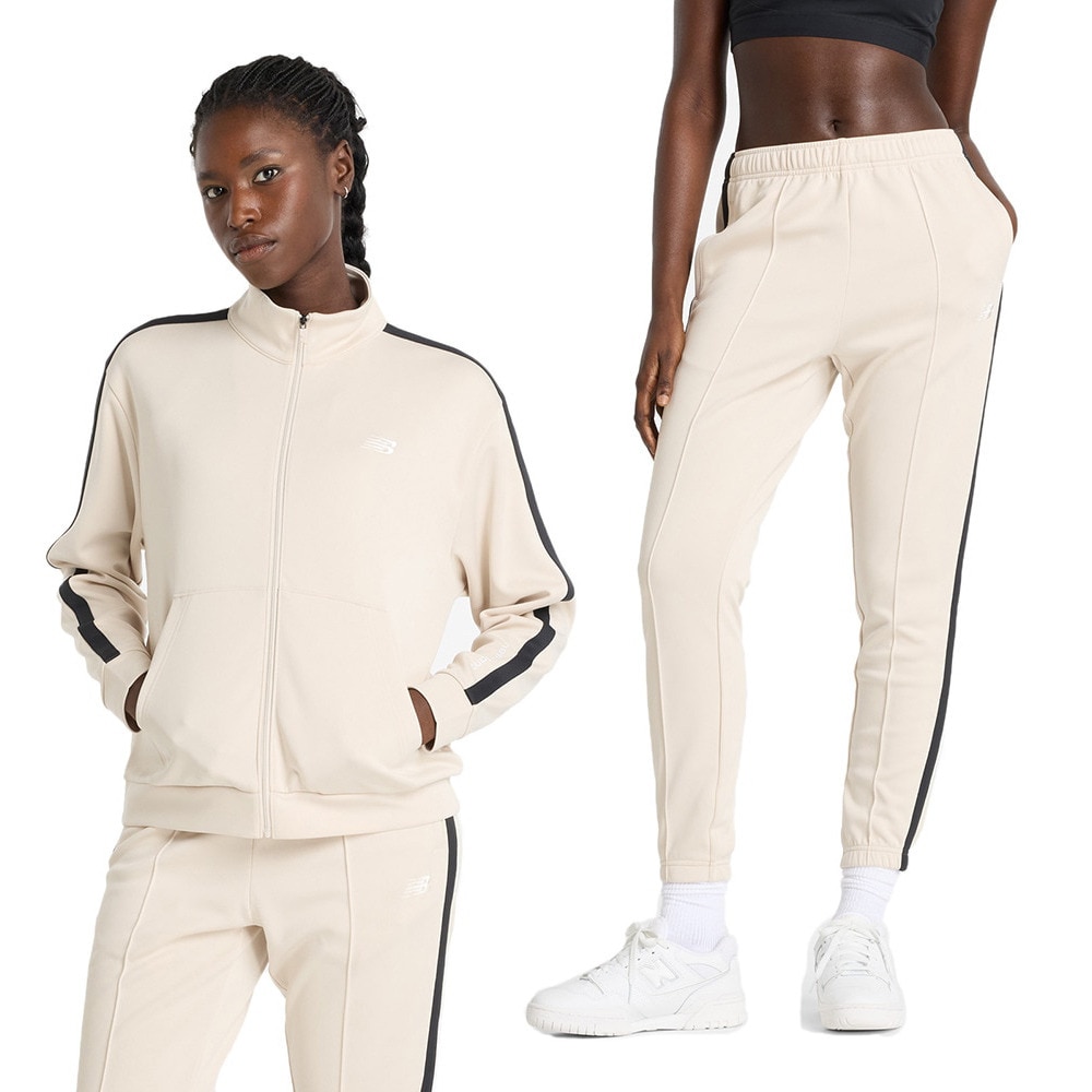 ニューバランス（new balance）（レディース）ニットトラック上下セット AWJ51505TWF AWP51109TWF
