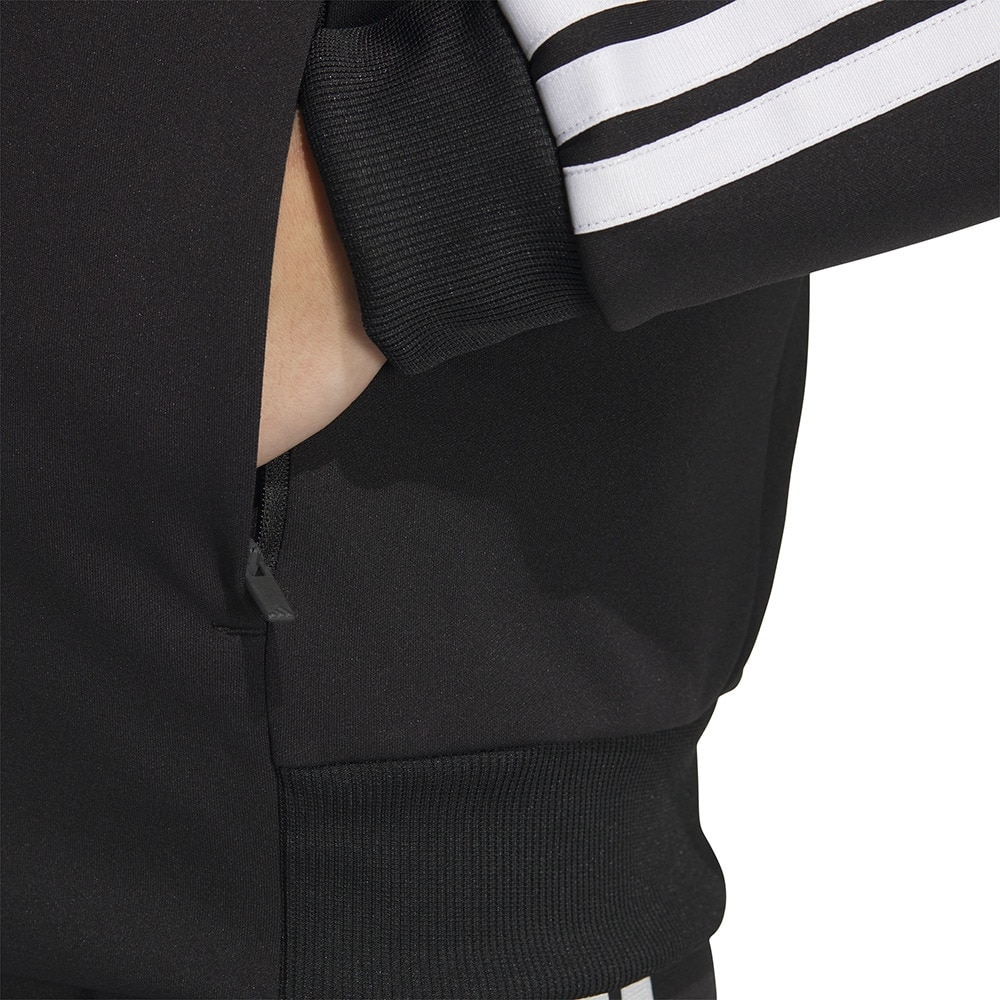 アディダス（adidas）（レディース）スリーストライプス ルーズフィット ダブルニット 上下セット JVP35-JW9786 JVP36-JW9789