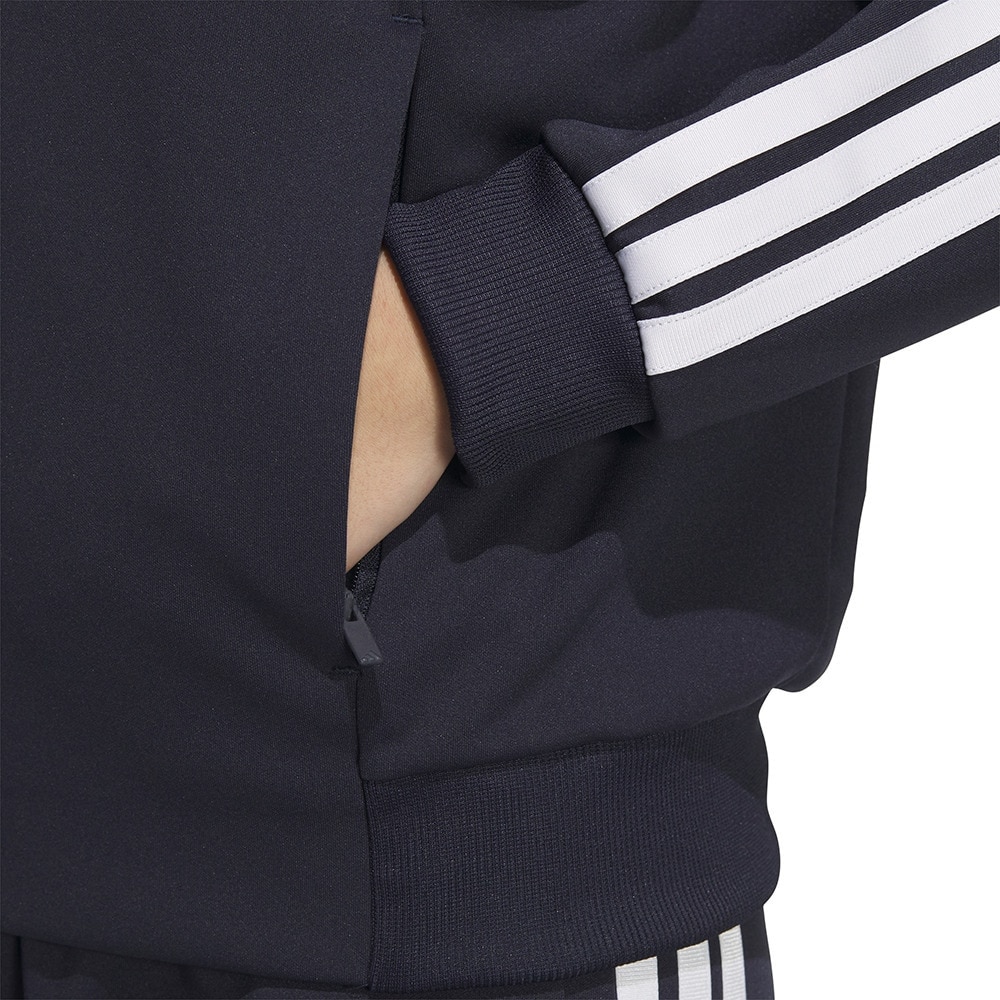 アディダス（adidas）（レディース）スリーストライプス ルーズフィット ダブルニット 上下セット JVP35-JW9787 JVP36-JW9790