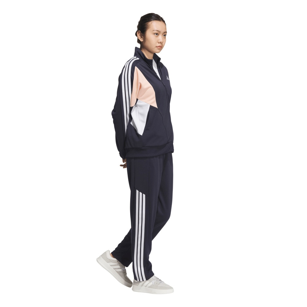 アディダス（adidas）（レディース）チーム ウオームアップ トラックトップ 上下セット KQD77-JN9995 KQD78-JN9997