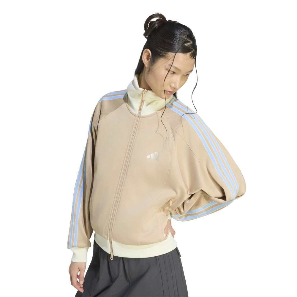 アディダス（adidas）（レディース）スタジアム ピケ ルーズフィット トラックトップ DM419-KV0600