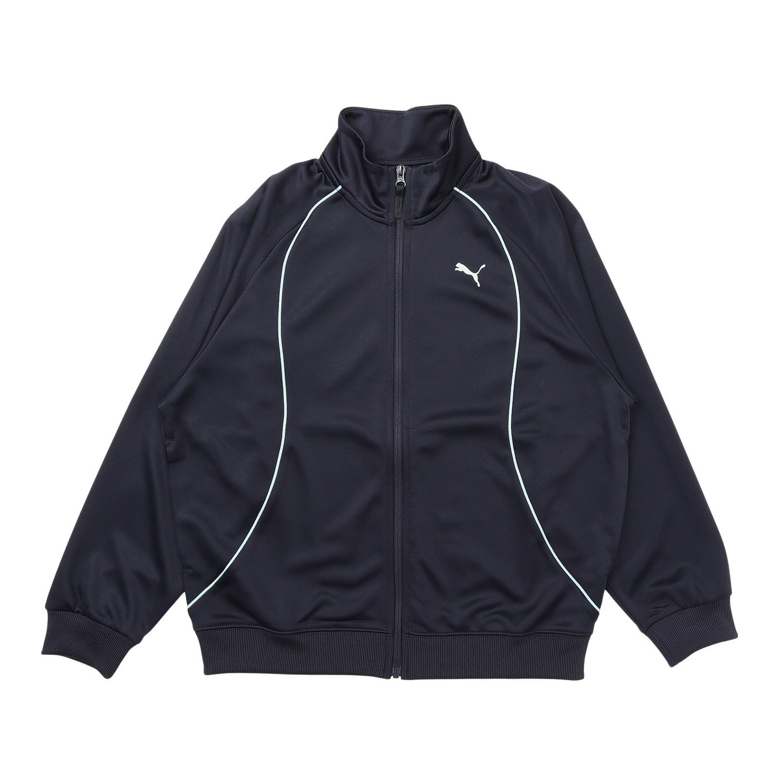 【新品未使用】PUMA　レディース ゴルフ アウター EGW ジャケット　L プーマ（PUMA）（レディース）TAD KNIT ジャケット 529579 16 NVY