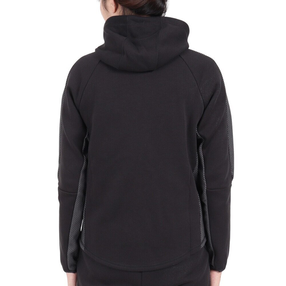 プーマ（PUMA）（レディース）パーカー レディース EVOSTRIPE フーデッド ジャケット 678388 01 BLK