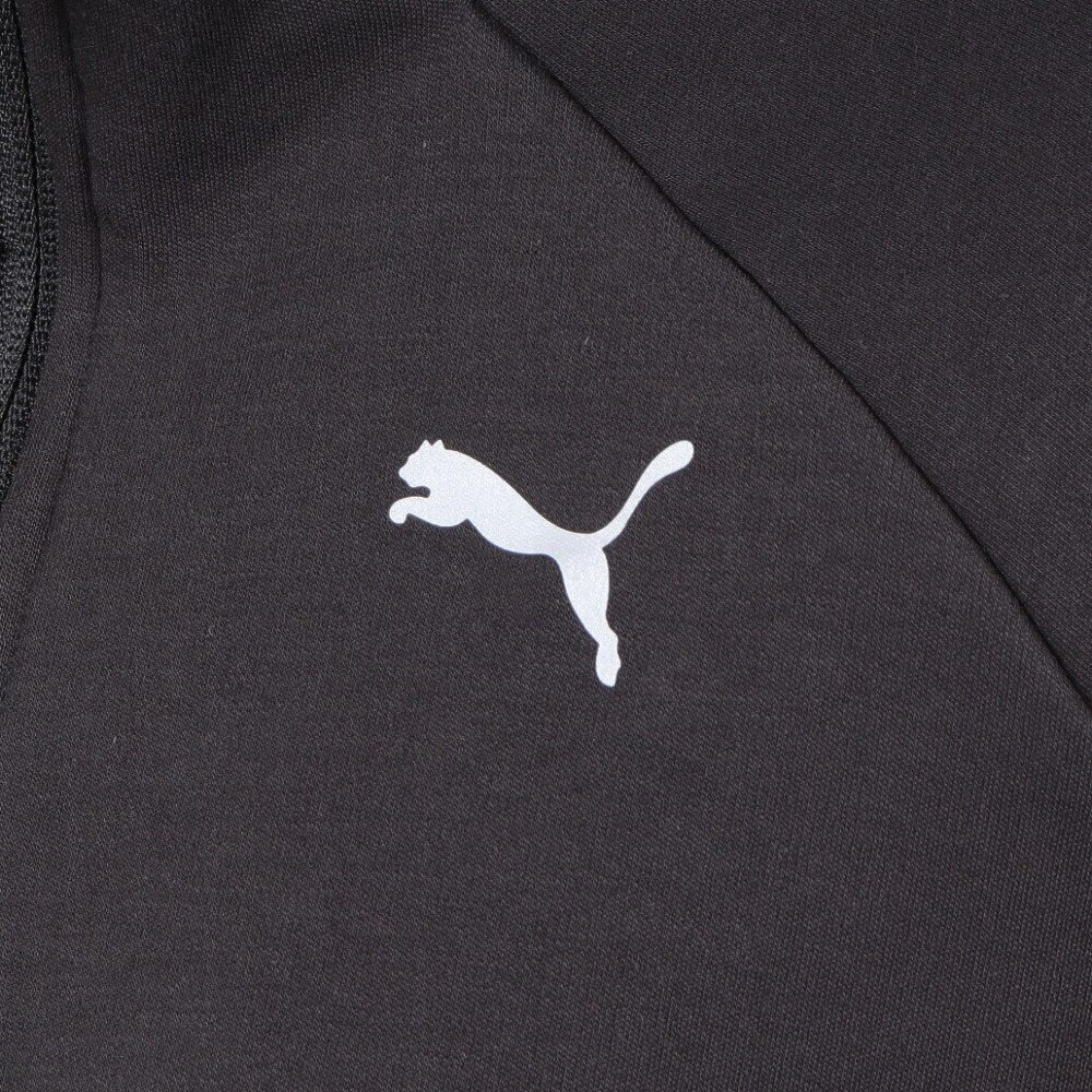 プーマ（PUMA）（レディース）パーカー レディース EVOSTRIPE フーデッド ジャケット 678388 01 BLK
