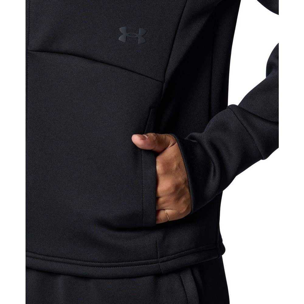アンダーアーマー（UNDER ARMOUR）（レディース）アーマーニット フルジップ フーディー 1388198 001