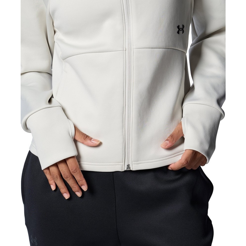 アンダーアーマー（UNDER ARMOUR）（レディース）アーマーニット フルジップ フーディー 1388198 110