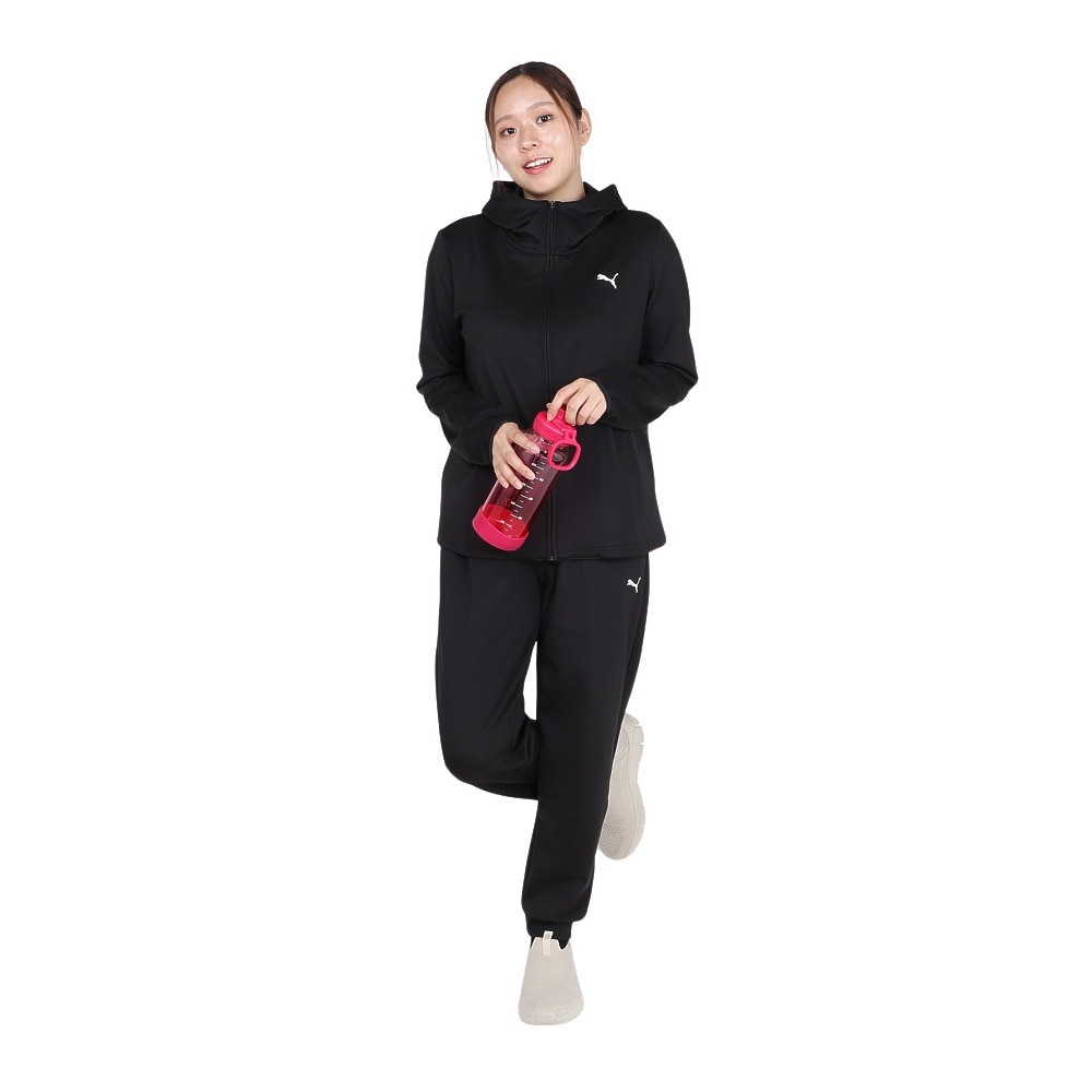 プーマ(PUMA)トレーニング TAD ニットジャケット 528008 01 BLK(Lady’s) プーマ（PUMA）（レディース）トレーニング TAD ニットジャケット