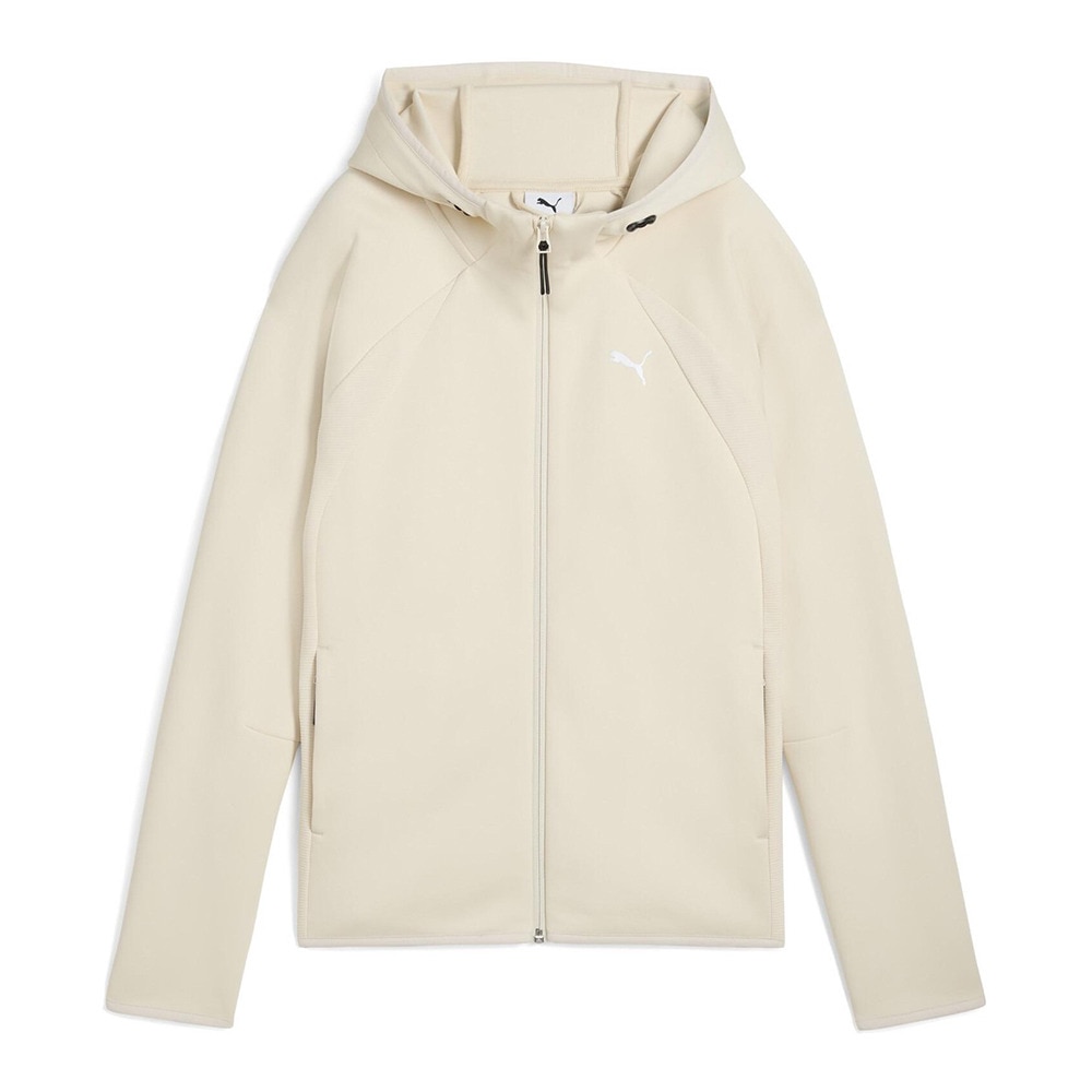 プーマ（PUMA）（レディース）エヴォストライプ フルジップ フーディ 690987 87 OWHT