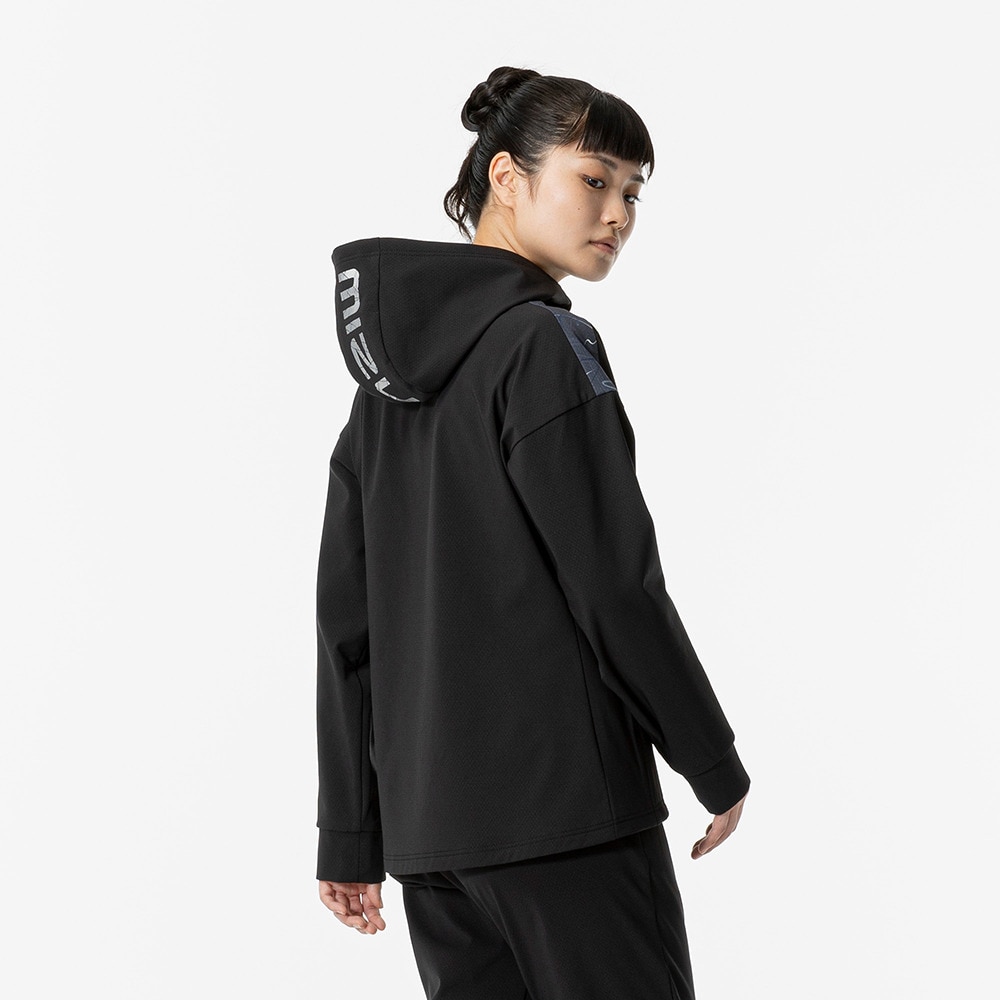 ミズノ（MIZUNO）（レディース）テックシールドジャケットフーディ 32MCA86009