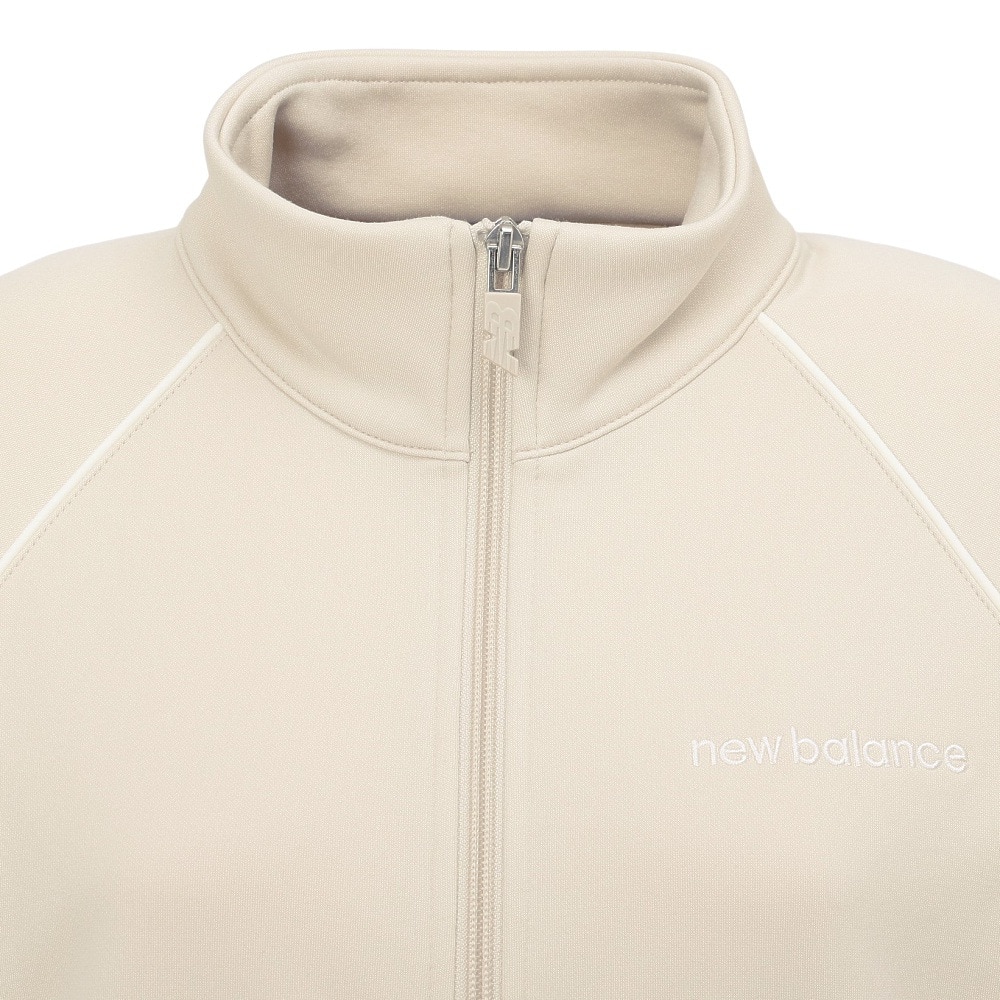 ニューバランス（new balance）（レディース）ブラッシュダブルニットトラックジャケット AWJ53170TWF