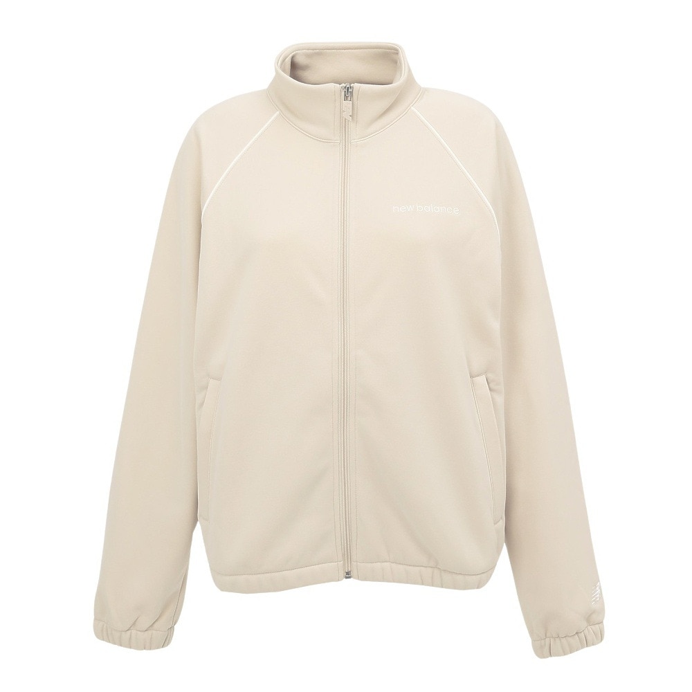 ニューバランス（new balance）（レディース）ブラッシュダブルニットトラックジャケット AWJ53170TWF