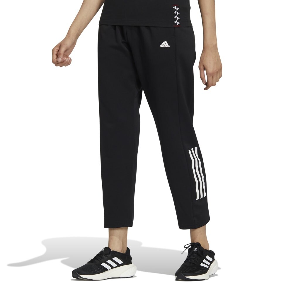 アディダス（adidas）（レディース）ジャージ レディース ルーズフィット ダブルニット トラックパンツ DVW39-HM2750