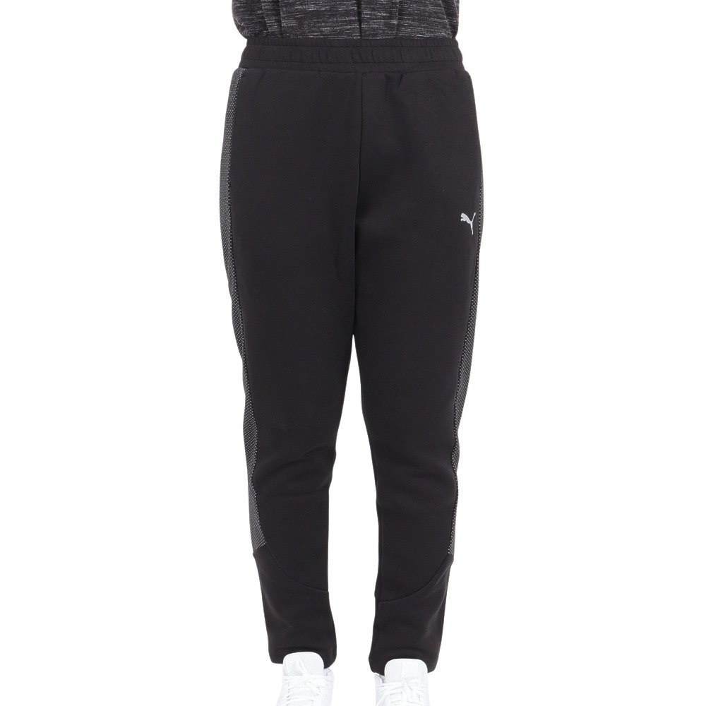 プーマ（PUMA）（レディース）パンツ レディース EVOSTRIPE ハイウエスト パンツ 678398 01 BLK