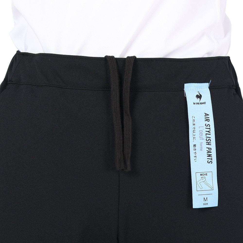 ルコックスポルティフ（lecoqsportif）（レディース）パンツ レディース ルフ・フォルム ヘランカツイル QMWVJG02 BK