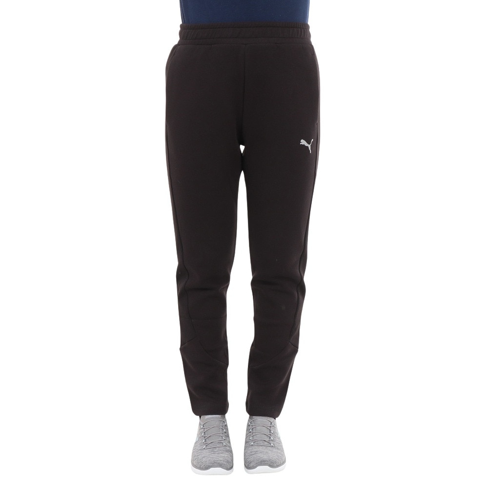 プーマ（PUMA）（レディース）エヴォストライプ ハイウェスト パンツ 681208 01 BLK