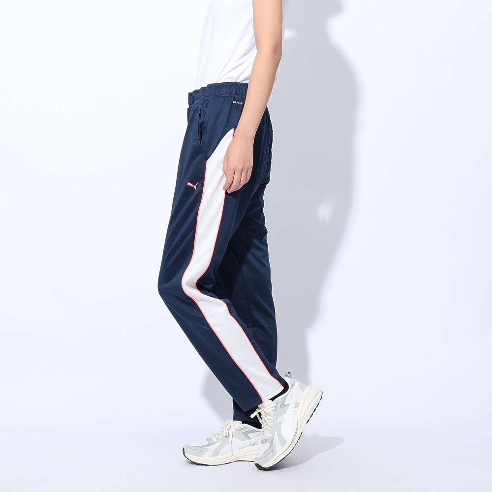 プーマ（PUMA）（レディース）トレーニング ファンデーション ニット パンツ 526112 14 NVY