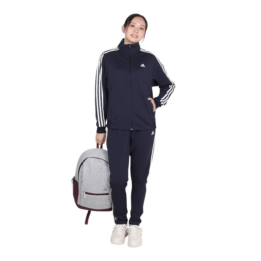 アディダス（adidas）（レディース）スリーストライプス トラックパンツ KTX41-JG3800