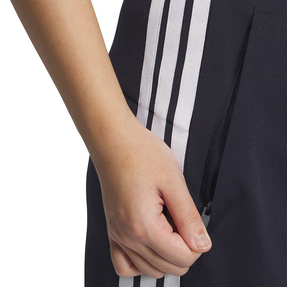 アディダス（adidas）（レディース）スリーストライプス レギュラーフィット ダブルニット トラックパンツ JVP36-JW9790