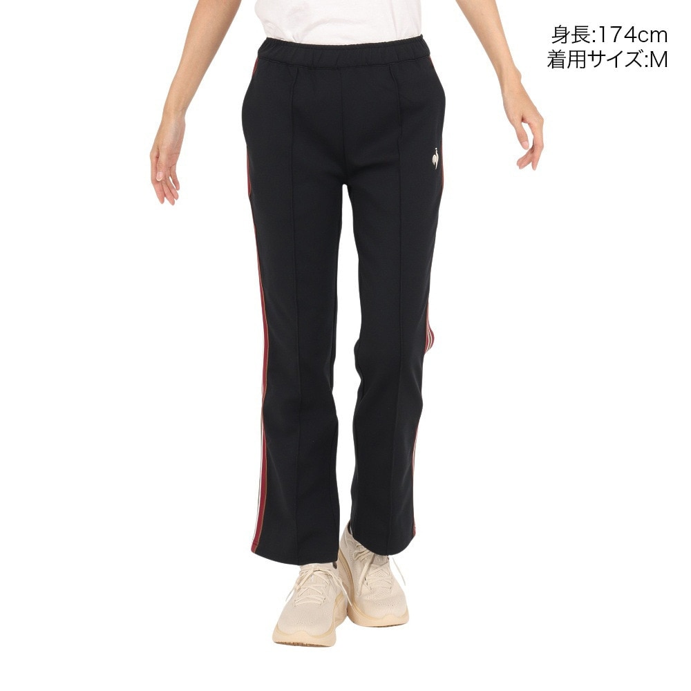 ルコックスポルティフ（lecoqsportif）（レディース）ヘランカトラックジャージパンツ LT4FPZ10L BK00