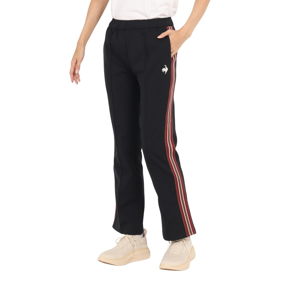 ルコックスポルティフ（lecoqsportif）（レディース）ヘランカトラックジャージパンツ LT4FPZ10L BK00