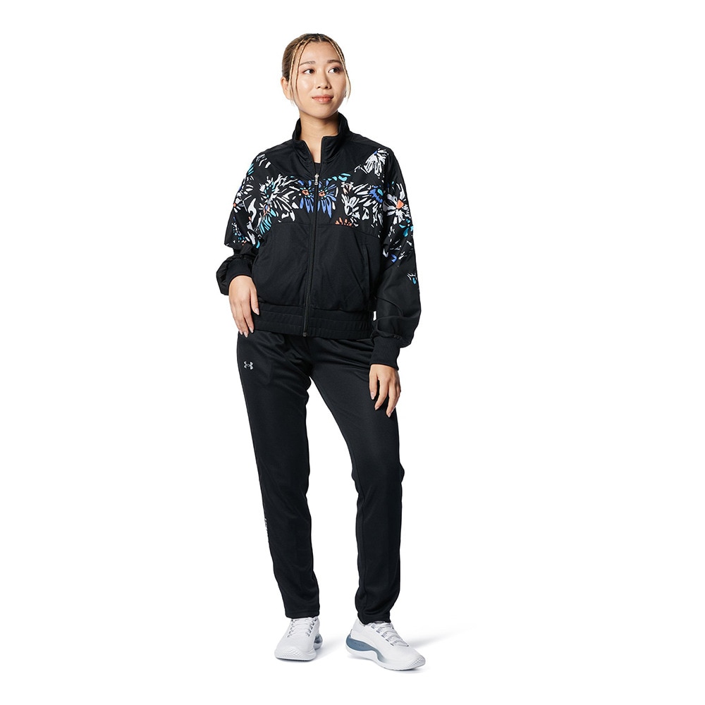 アンダーアーマー（UNDER ARMOUR）（レディース）軽量 速乾 ロングパンツ UAトラック ジャージー パンツ 1378317 001