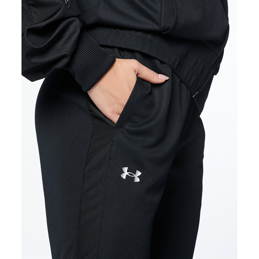アンダーアーマー（UNDER ARMOUR）（レディース）軽量 速乾 ロングパンツ UAトラック ジャージー パンツ 1378317 001