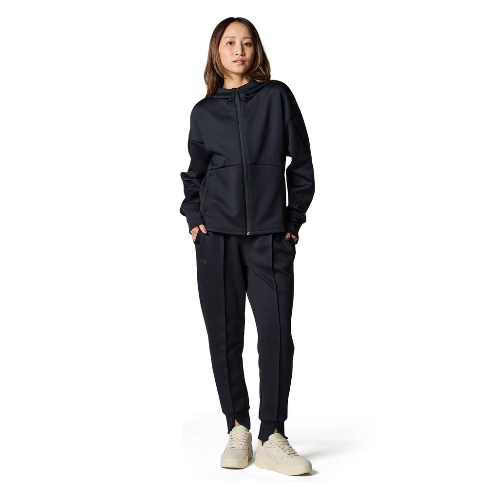 アンダーアーマー（UNDER ARMOUR）（レディース）アーマーニット センター プリーツパンツ 6001395 001