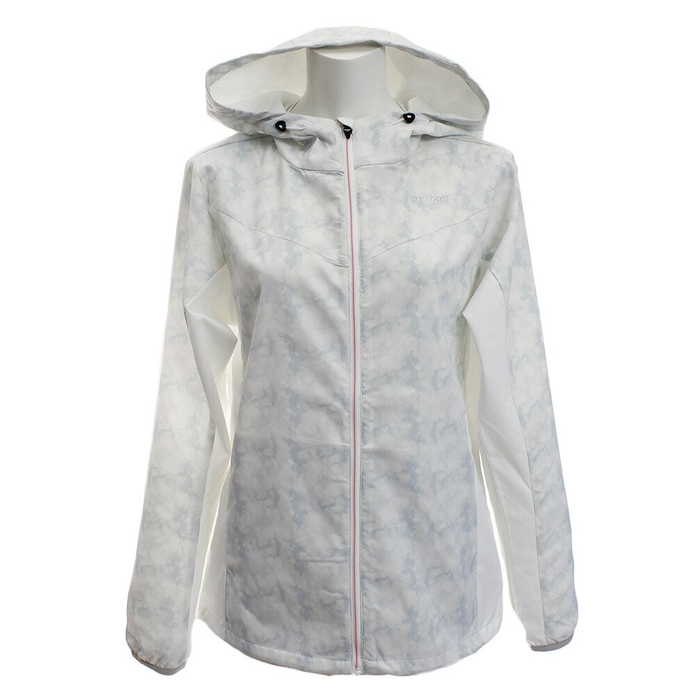  【多少の傷汚れありの為大奉仕】絶耐撥水 UV クロス布帛ジャケット 852D8RP5617 WHT