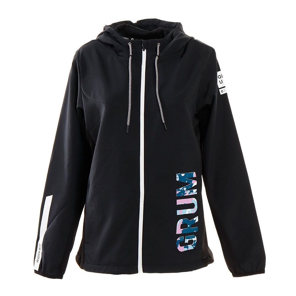  絶耐撥水UVクロス ウォームアップジャケット 852GM0RP2396 BLK