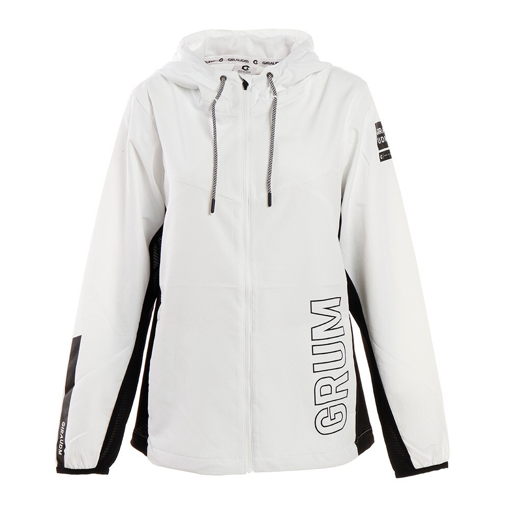  絶耐撥水UVクロス ウォームアップジャケット 852GM0RP2396 WHT