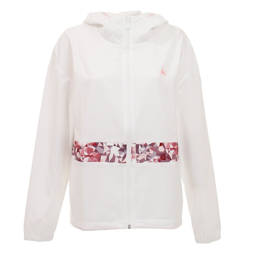 クロスジャージ サンスクリーンクロスジャケット Qmwrjf23 Wht ルコック スポルティフ スーパースポーツゼビオ