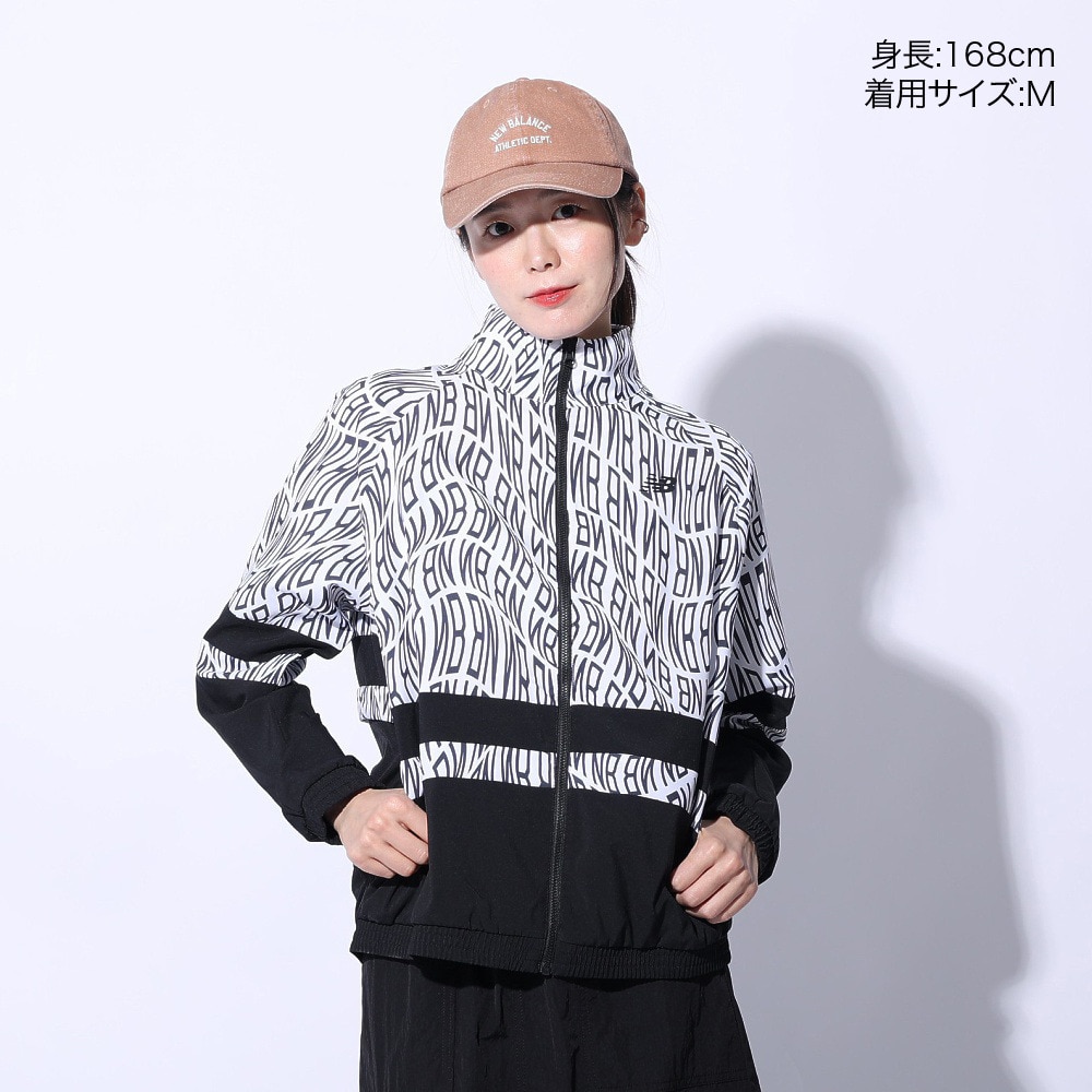 ニューバランス（new balance）（レディース）リレントレス ウーブンジャケット WJ31193WT
