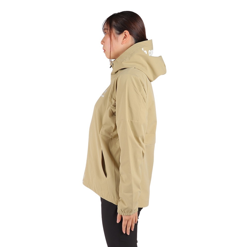 ルコック スポルティフ（Lecoq Sportif）（レディース）ジャケット レディース フード付き フルジップ 撥水 アウター QMWUJF20 BG