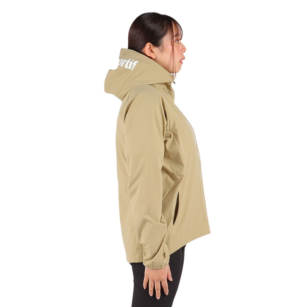 ルコック スポルティフ（Lecoq Sportif）（レディース）ジャケット レディース フード付き フルジップ 撥水 アウター QMWUJF20 BG