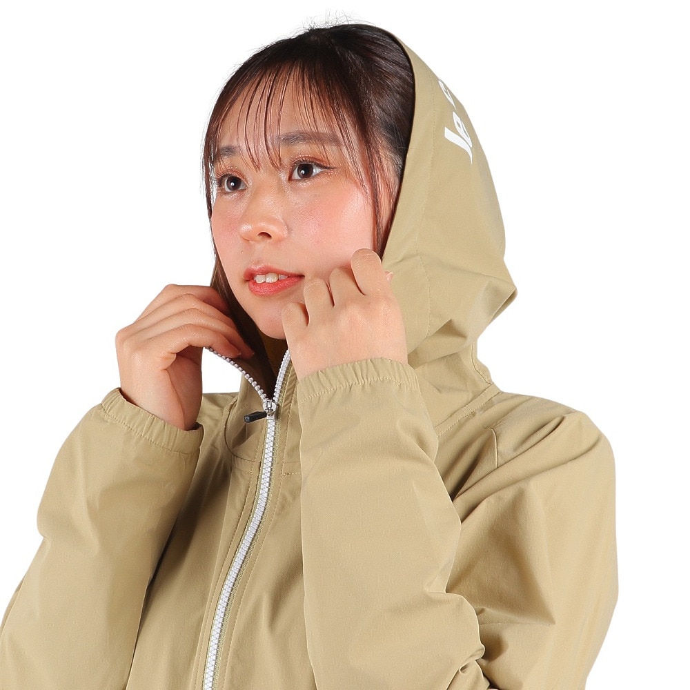 ルコック スポルティフ（Lecoq Sportif）（レディース）ジャケット レディース フード付き フルジップ 撥水 アウター QMWUJF20 BG
