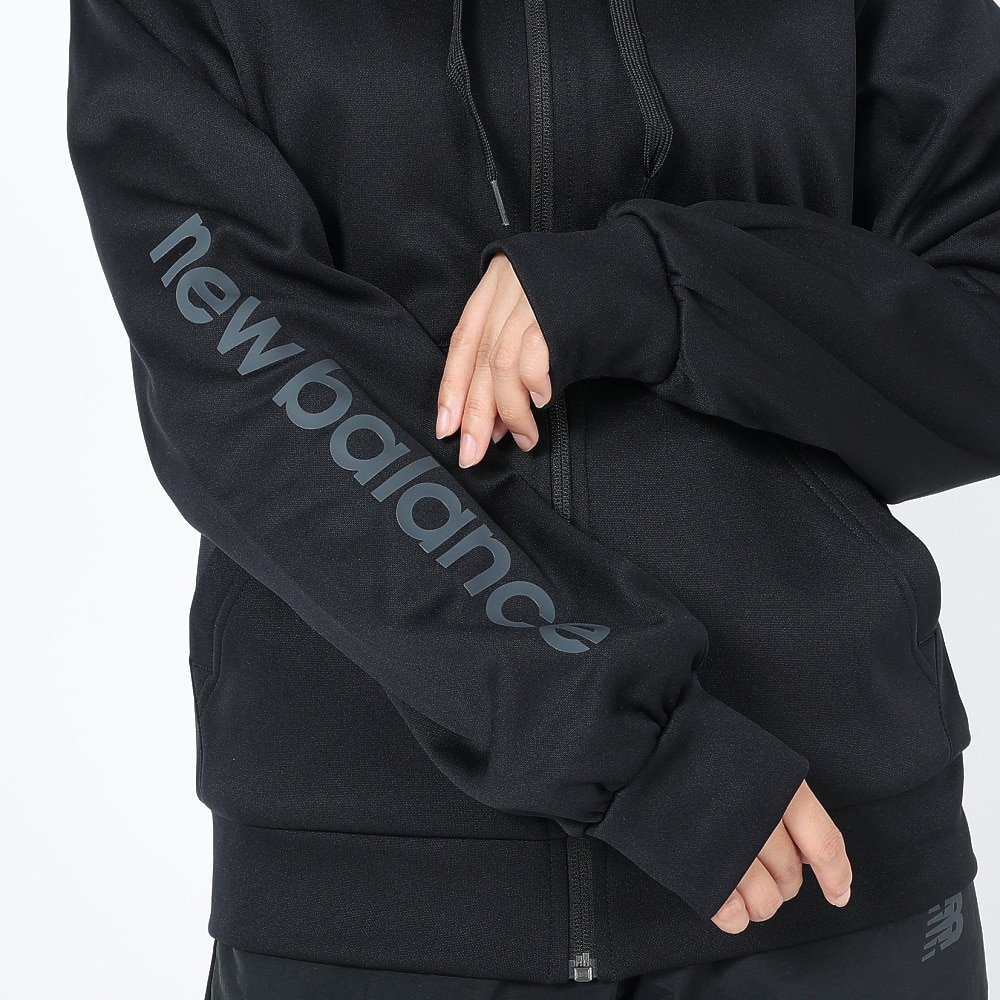 ニューバランス（new balance）（レディース）Relentless フリースフルジップ WJ33186BK