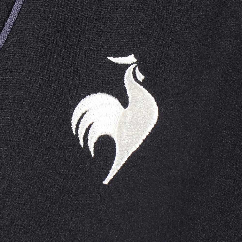 ルコック スポルティフ（Lecoq Sportif）（レディース）ヒートナビクロス スタンドジャケット QMWWJF21 BK